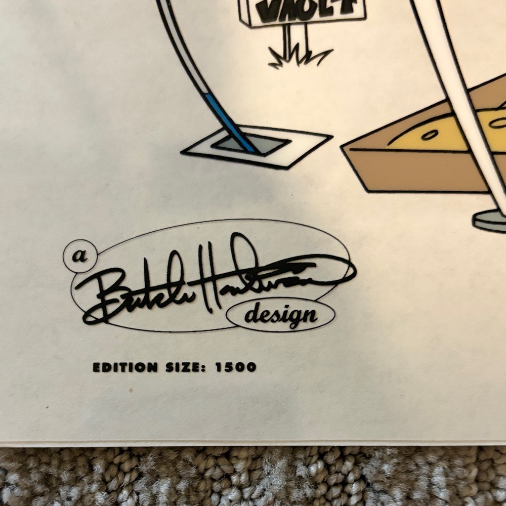 Hanna-Barbera Cartoon Artist Cel - Picture 2 of 6